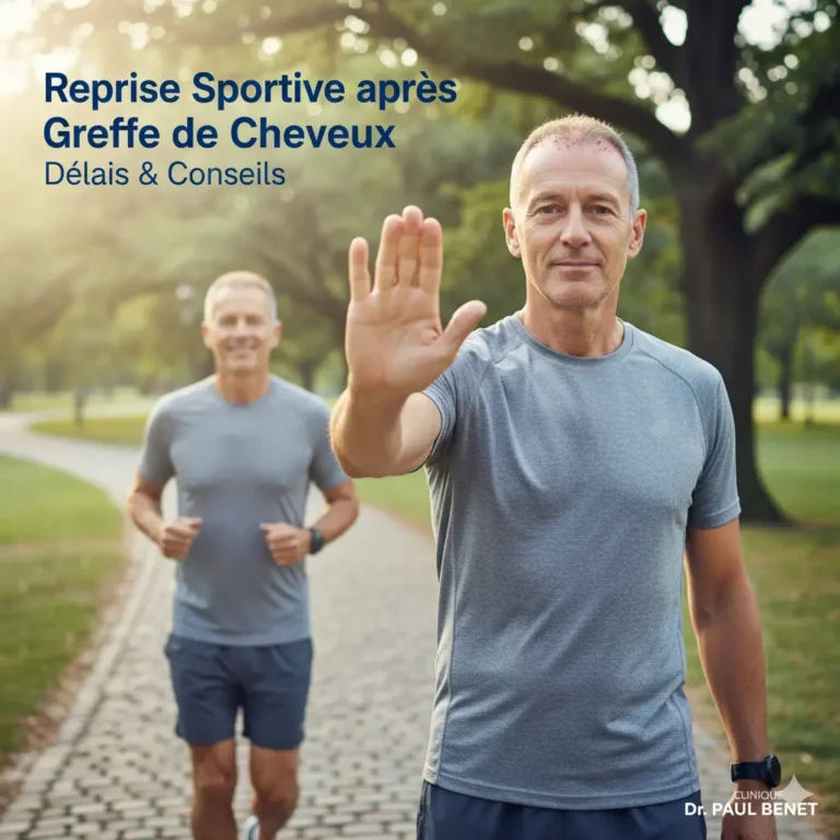 Quand reprendre le sport après une greffe de cheveux